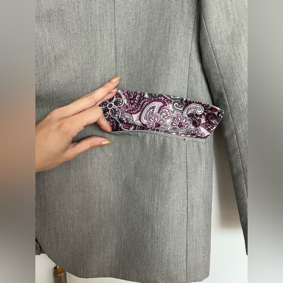 INC Slim Fit Suit Jacket Men’s Size L Grey - Picture 6 of 9